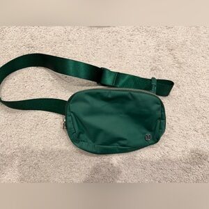 Lululemon Green Crossbody Belt Bag